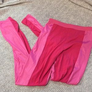 Pink leggings